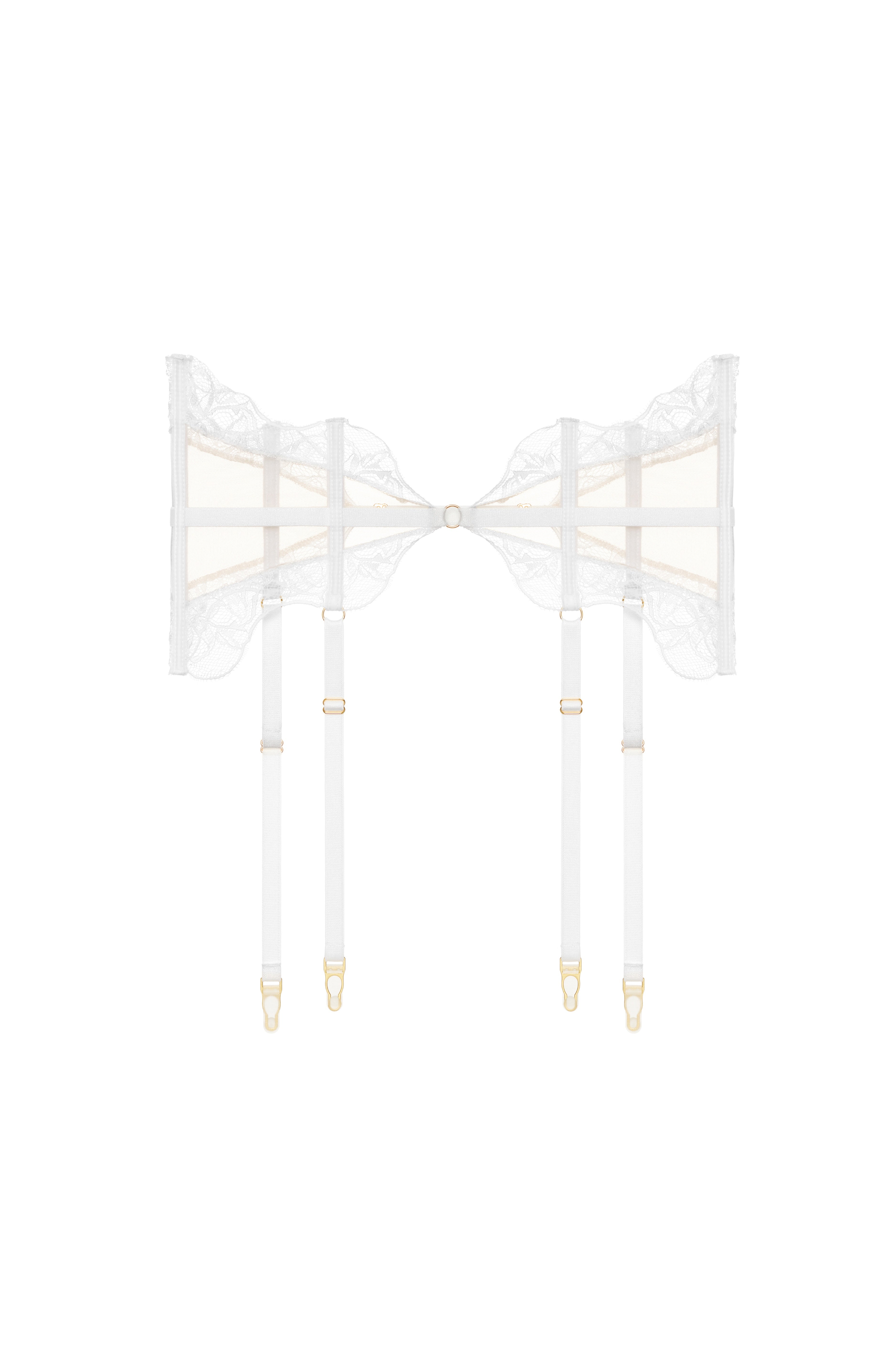 Dua Suspender Ivory