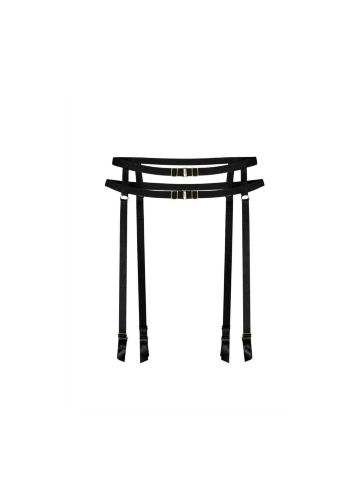 Forget Me Not Suspender Black